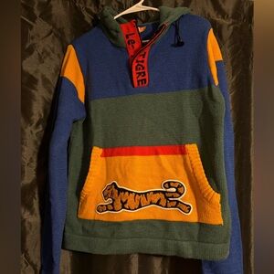 Le Tigre colorblock hoodie